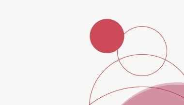 Asgari daireler soyut arkaplan deseni tespit etti