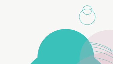 Asgari daireler soyut arkaplan deseni tespit etti