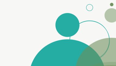 Asgari daireler soyut arkaplan deseni tespit etti