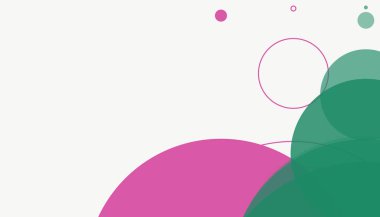 Asgari daireler soyut arkaplan deseni tespit etti