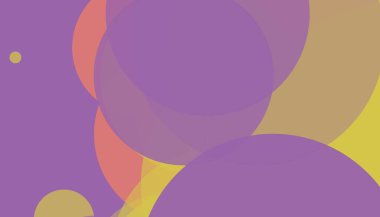 Asgari daireler soyut arkaplan deseni tespit etti