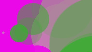 Asgari daireler soyut arkaplan deseni tespit etti