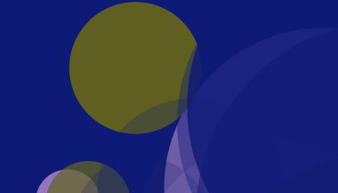 Asgari daireler soyut arkaplan deseni tespit etti