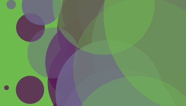 Asgari daireler soyut arkaplan deseni tespit etti