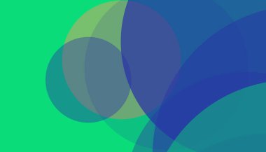 Asgari daireler soyut arkaplan deseni tespit etti