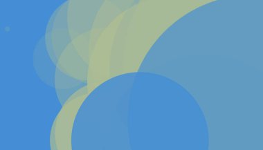 Asgari daireler soyut arkaplan deseni tespit etti