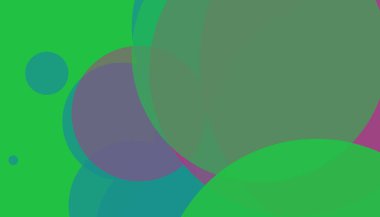 Asgari daireler soyut arkaplan deseni tespit etti