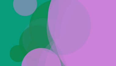 Asgari daireler soyut arkaplan deseni tespit etti