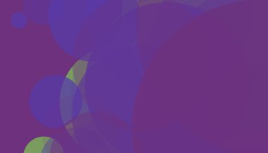 Asgari daireler soyut arkaplan deseni tespit etti