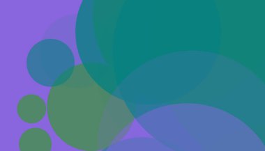 Asgari daireler soyut arkaplan deseni tespit etti