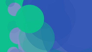 Asgari daireler soyut arkaplan deseni tespit etti