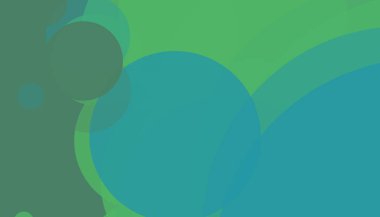 Asgari çemberler soyut arkaplan deseni