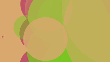 Asgari çemberler soyut arkaplan deseni