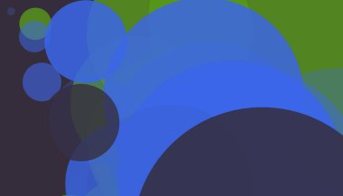 Asgari çemberler soyut arkaplan deseni