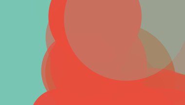 Asgari çemberler soyut arkaplan deseni