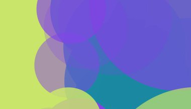 Asgari çemberler soyut arkaplan deseni