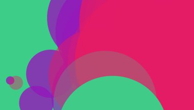 Asgari çemberler soyut arkaplan deseni