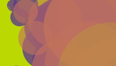 Asgari çemberler soyut arkaplan deseni