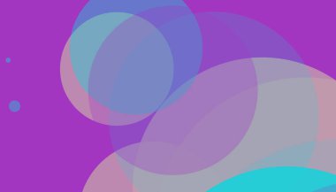 Asgari çemberler soyut arkaplan deseni