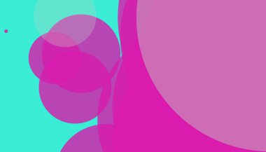 Asgari çemberler soyut arkaplan deseni