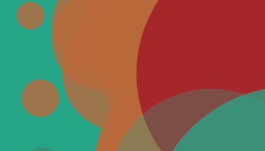 Asgari çemberler soyut arkaplan deseni