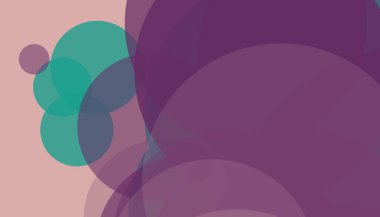 Asgari çemberler soyut arkaplan deseni