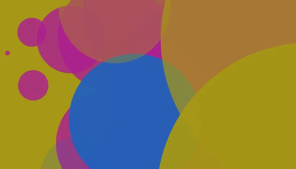 Minimale Cirkels Gevlekte Abstracte Achtergrond Patroon — Stockfoto