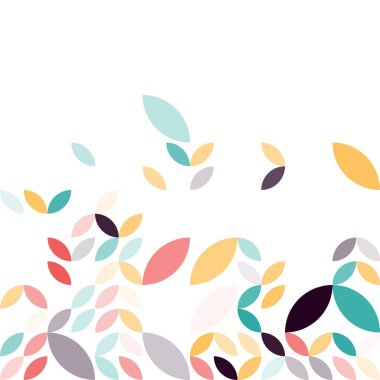 En az renkli geometrik soyut arkaplan deseni sanatı