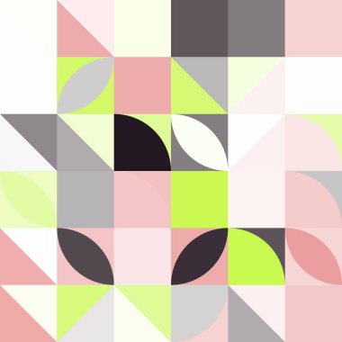 Asgari geometrik soyut arkaplan deseni sanatı