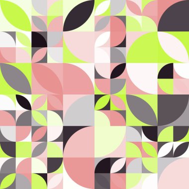 Asgari geometrik soyut arkaplan deseni sanatı