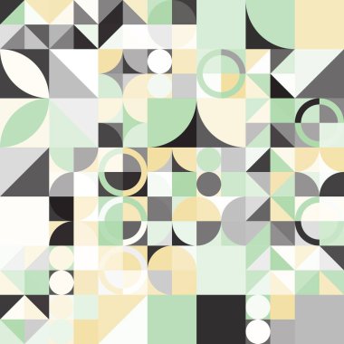 Asgari geometrik soyut arkaplan deseni sanatı