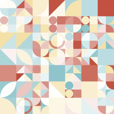 Asgari geometrik soyut arkaplan deseni sanatı