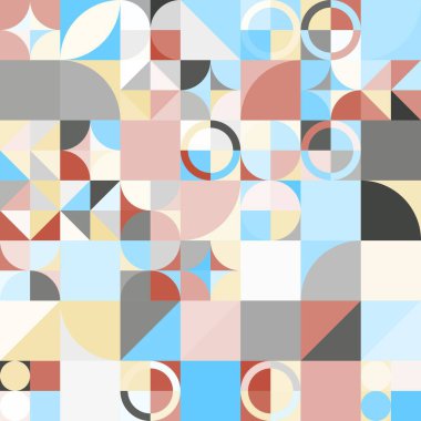 Asgari geometrik soyut arkaplan deseni sanatı