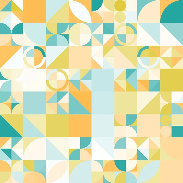 最小的彩色几何抽象背景艺术 — 图库照片