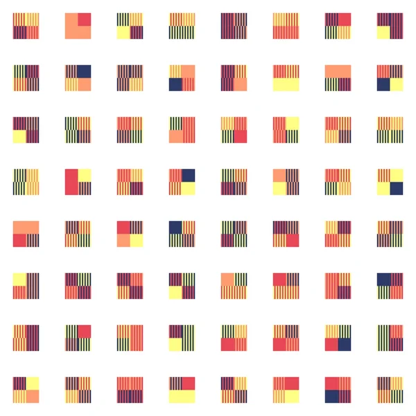 Minimalne Kolorowe Geometryczne Abstrakcyjne Tło Wzór Sztuki — Zdjęcie stockowe