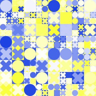 Minimum modern teknoloji geometrik soyut arkaplan deseni