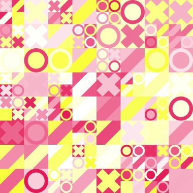 Minimum modern teknoloji geometrik soyut arkaplan deseni