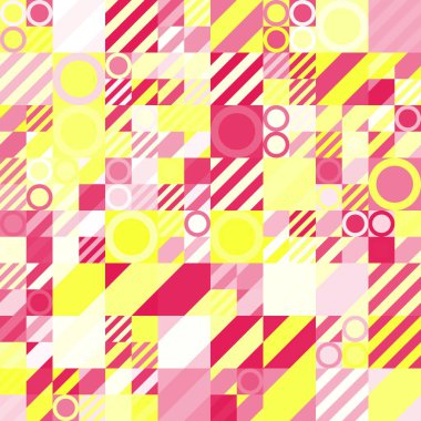 Minimum modern teknoloji geometrik soyut arkaplan deseni