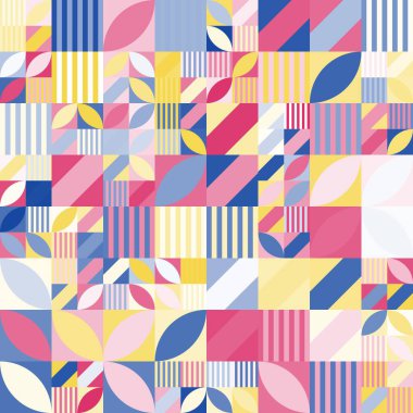 Minimum modern teknoloji geometrik soyut arkaplan deseni