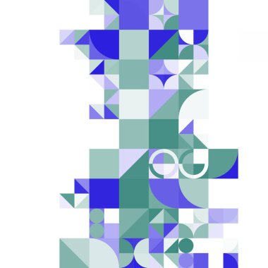 Minimum modern teknoloji geometrik soyut arkaplan deseni