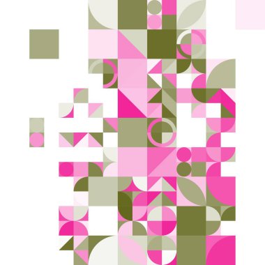 Minimum modern teknoloji geometrik soyut arkaplan deseni