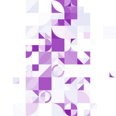 Asgari mozaik geometrik soyut arkaplan deseni