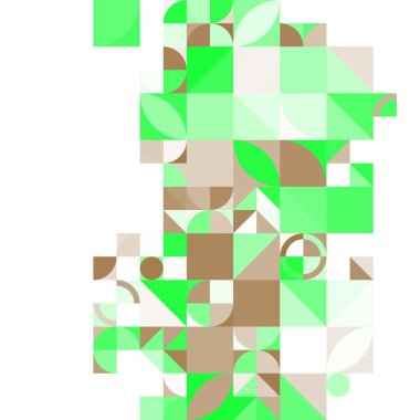 Asgari mozaik geometrik soyut arkaplan deseni