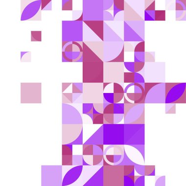 Asgari mozaik geometrik soyut arkaplan deseni