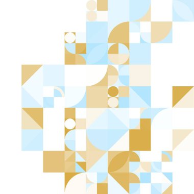 Asgari mozaik geometrik soyut arkaplan deseni