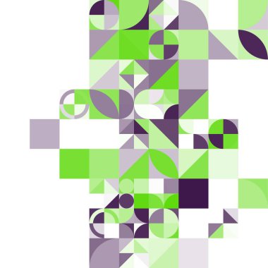 Asgari mozaik geometrik soyut arkaplan deseni