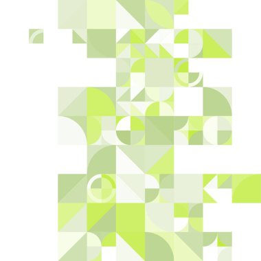 Asgari mozaik geometrik soyut arkaplan deseni