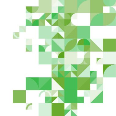 Asgari mozaik geometrik soyut arkaplan deseni