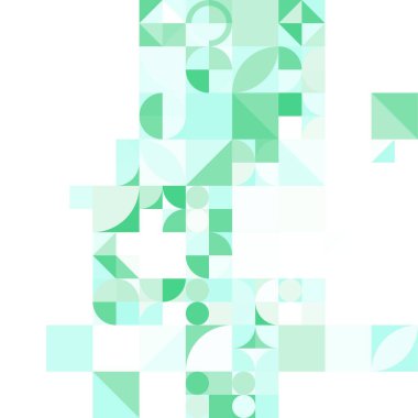 Asgari mozaik geometrik soyut arkaplan deseni