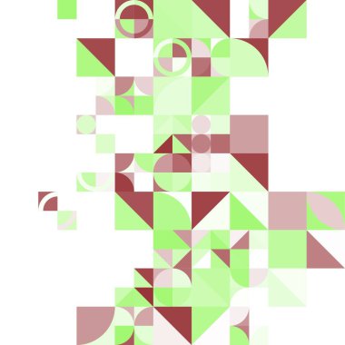 Asgari mozaik geometrik soyut arkaplan deseni